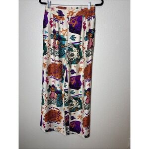 Colorful Wide Leg Pants